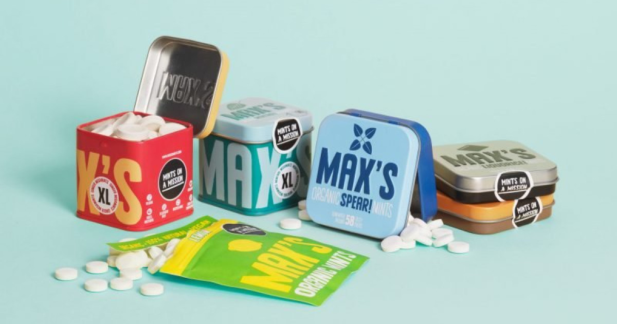 Max Mints Zakelijk | Max's Mints Organic Mints